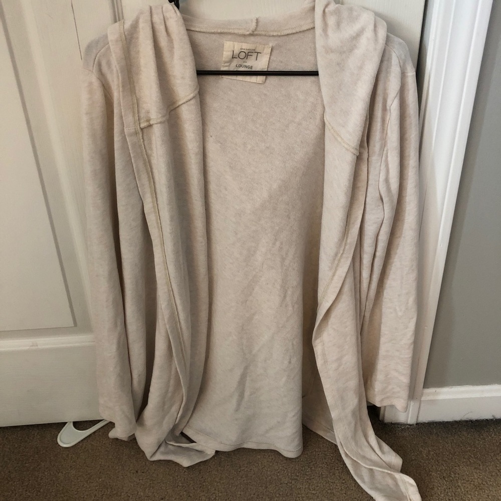The Loft lounge sweater with hood